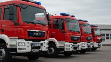 Ćwiczenia ratunkowe OSP Istebna-Centrum w obliczu powodziowych zagrożeń